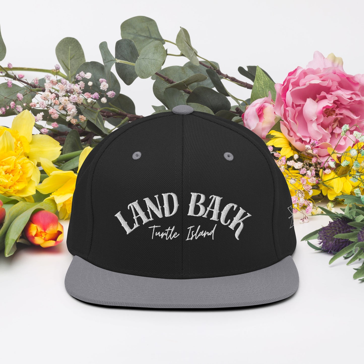 Land Back Snapback Hat