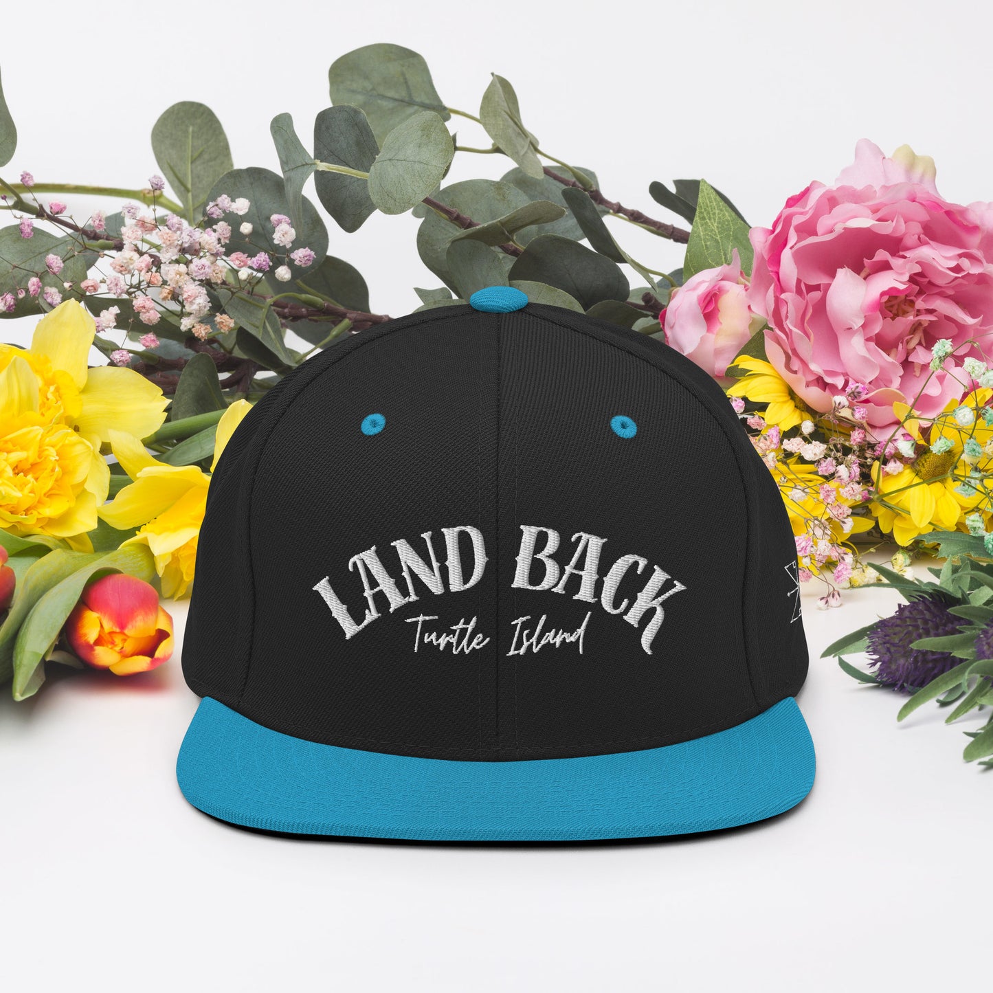 Land Back Snapback Hat