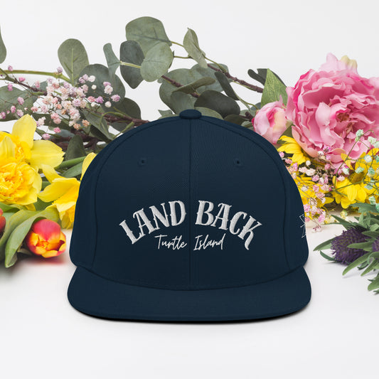 Land Back Snapback Hat
