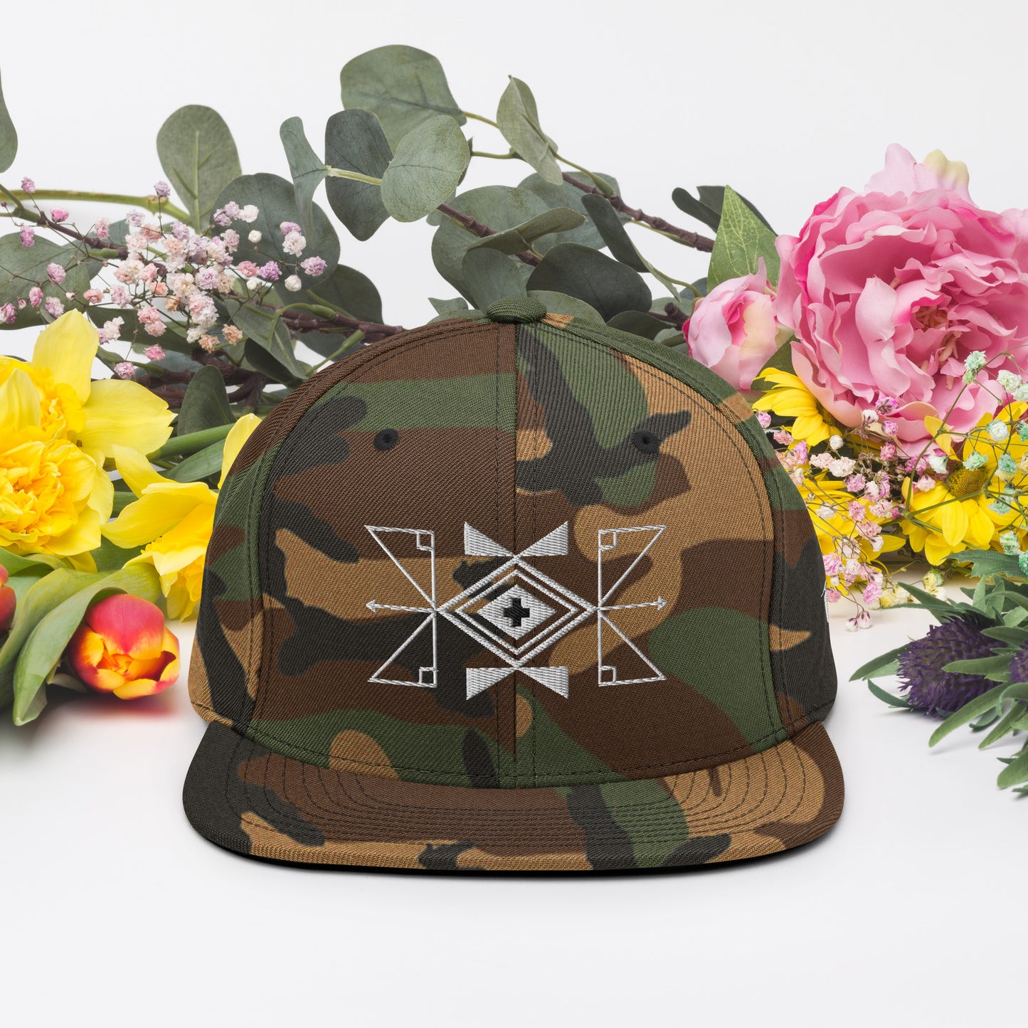 Ndn Geometry Snapback Hat