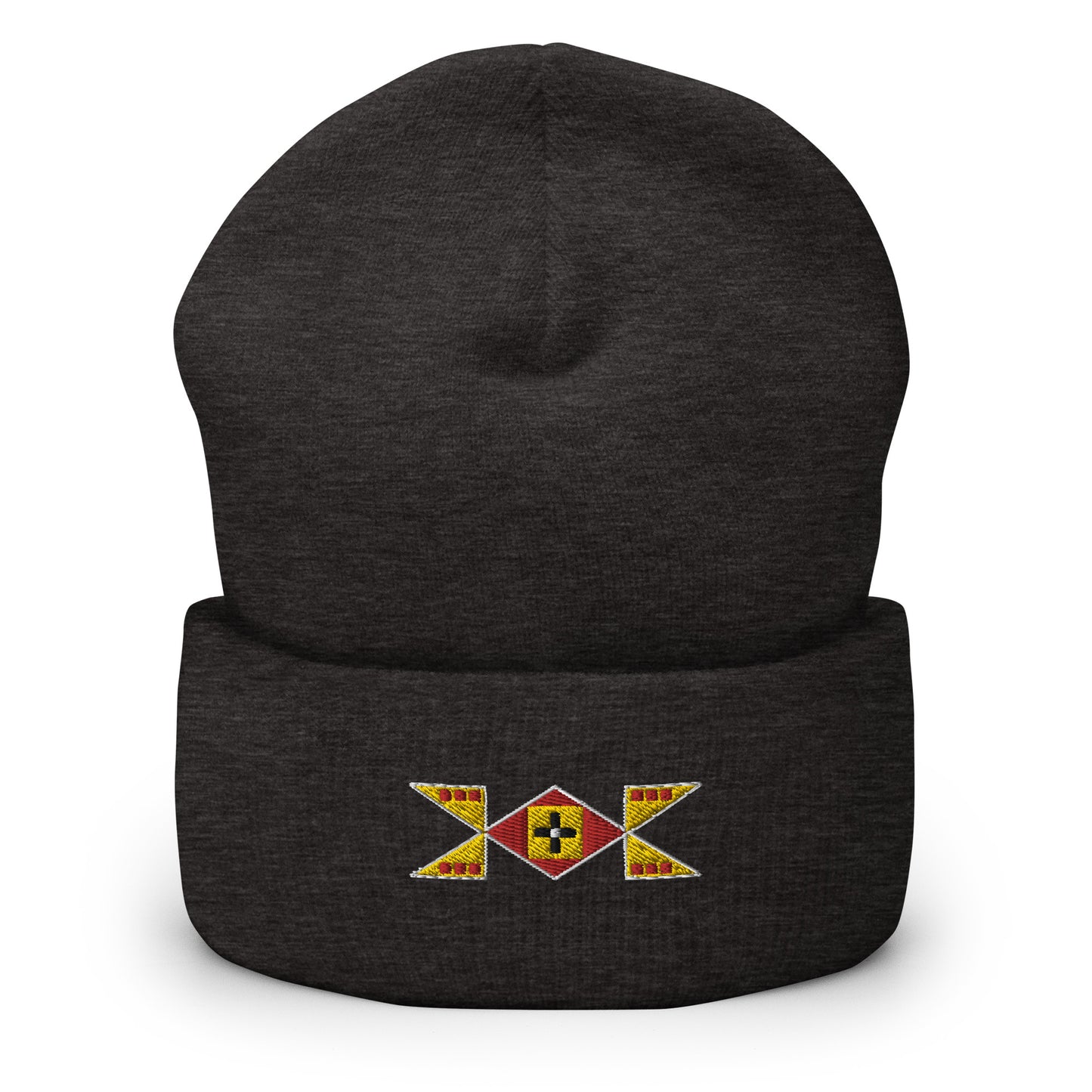 Geo One Cuffed Beanie