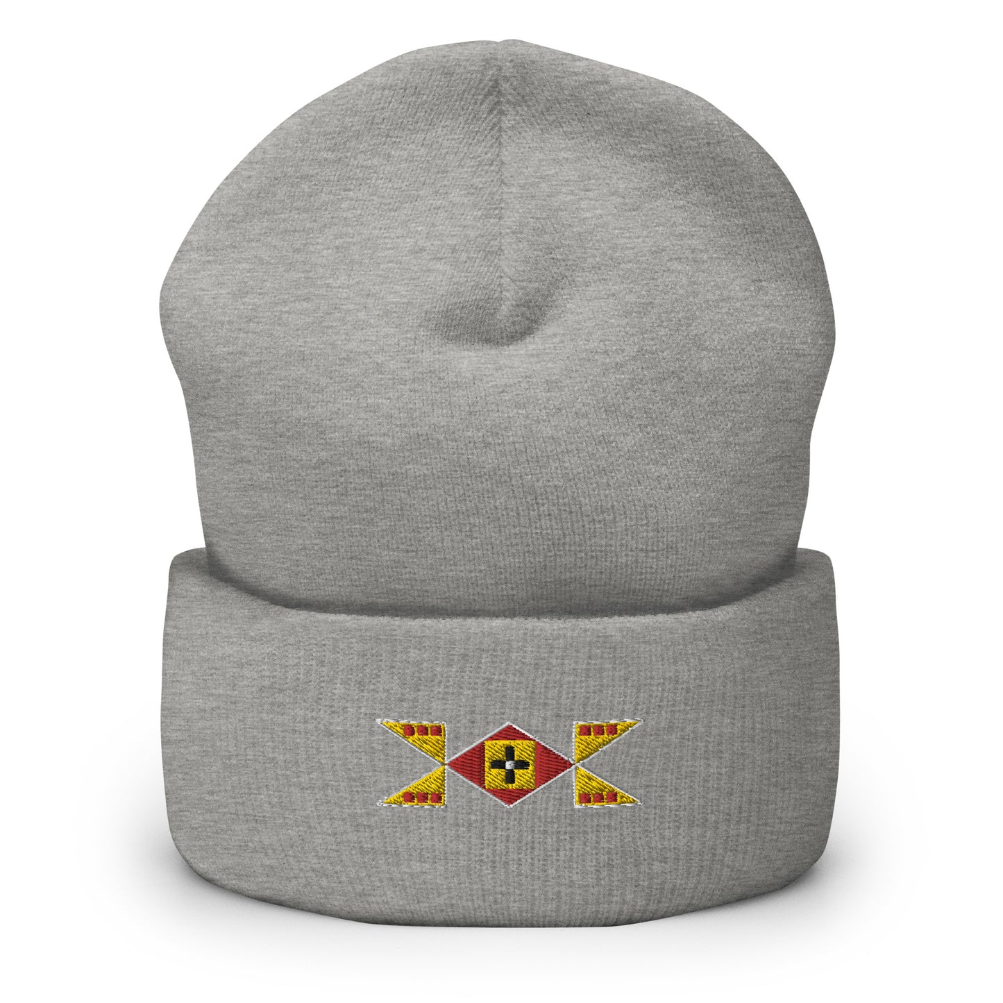 Geo One Cuffed Beanie