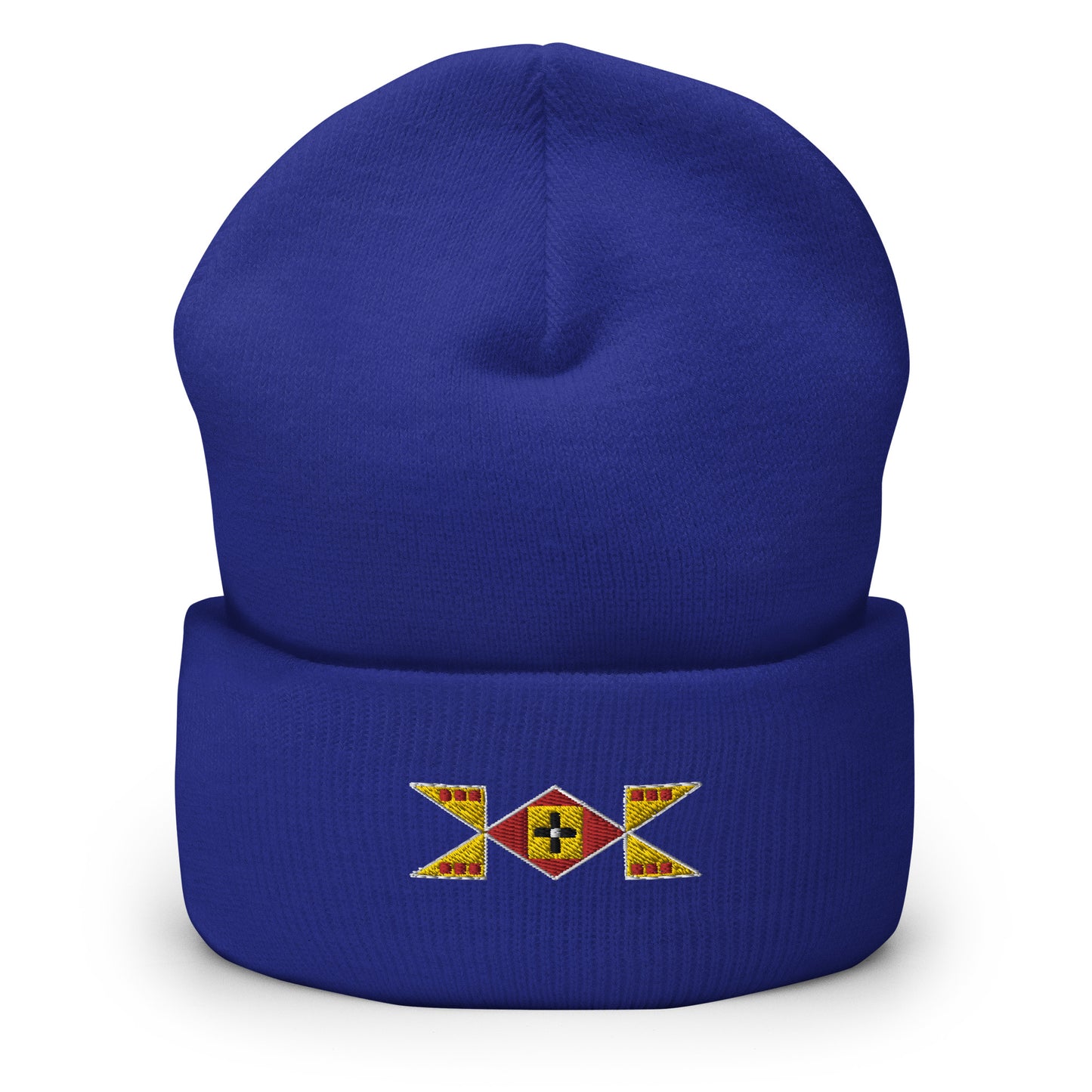 Geo One Cuffed Beanie