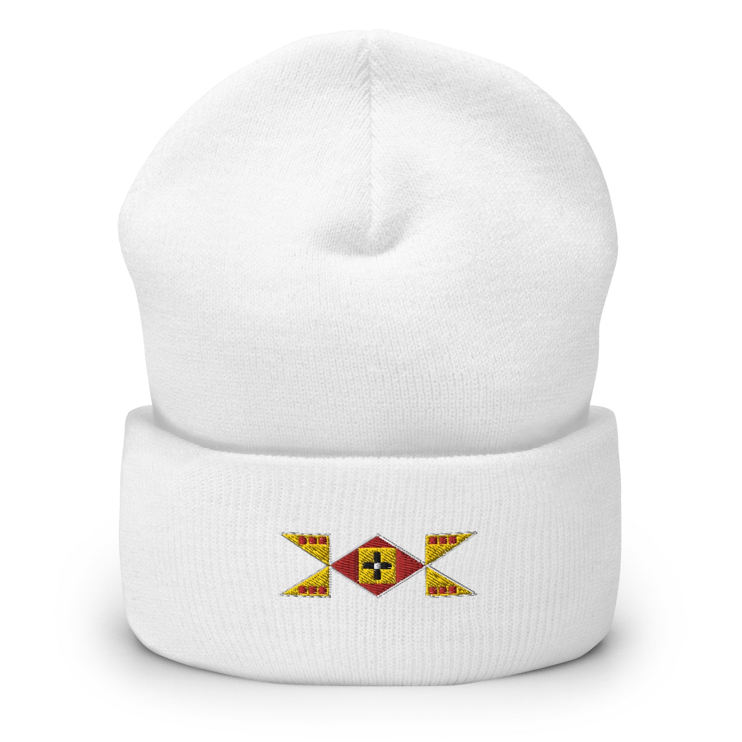 Geo One Cuffed Beanie