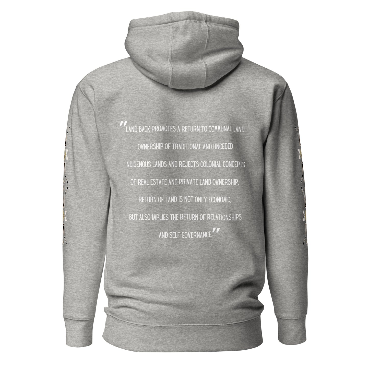 LAND BACK STATEMENT Hoodie
