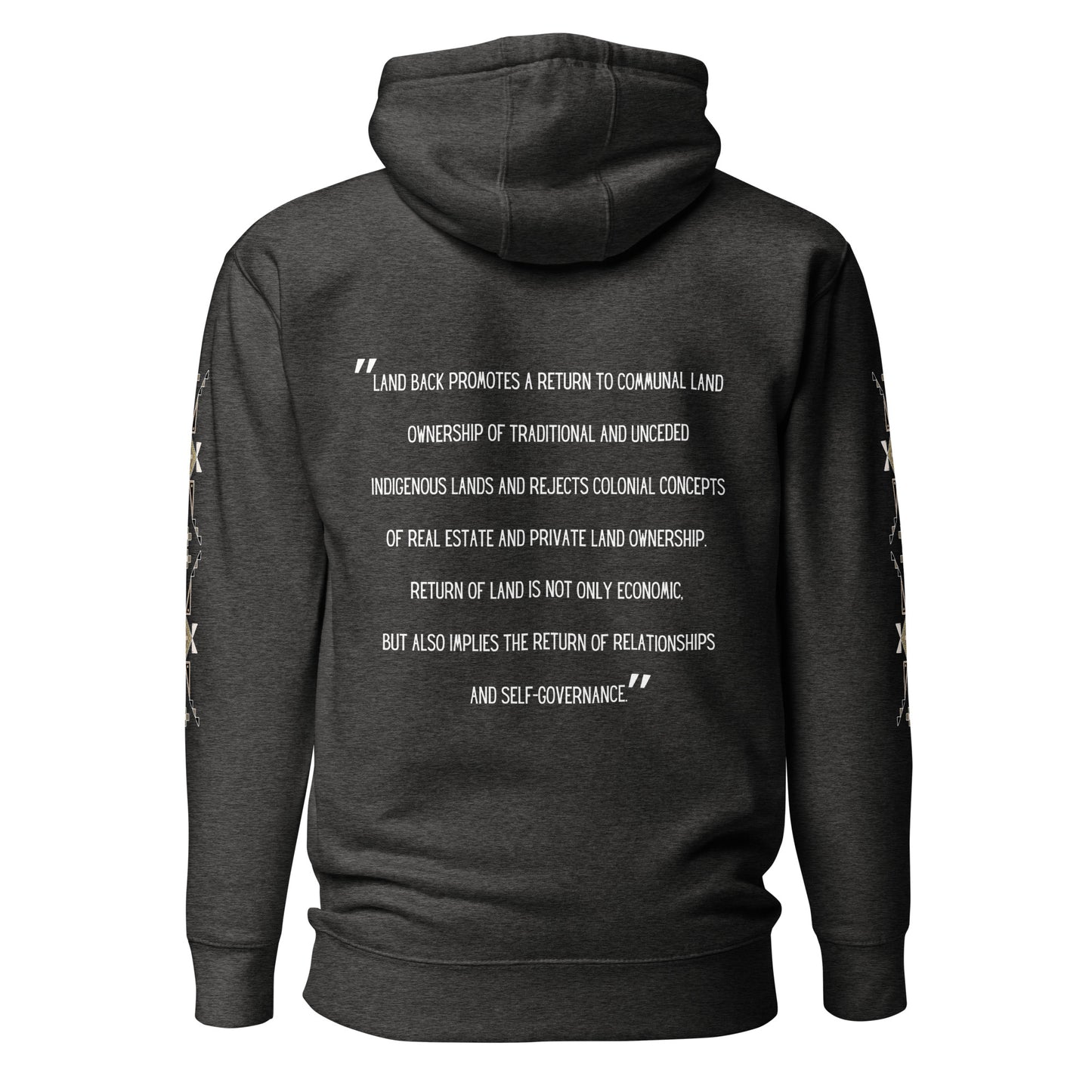 LAND BACK STATEMENT Hoodie