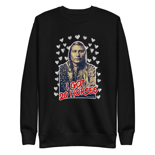 20 Horses Premium Sweatshirt