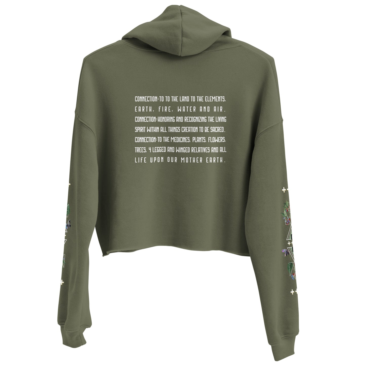 CONNECTION Women's Crop Hoodie