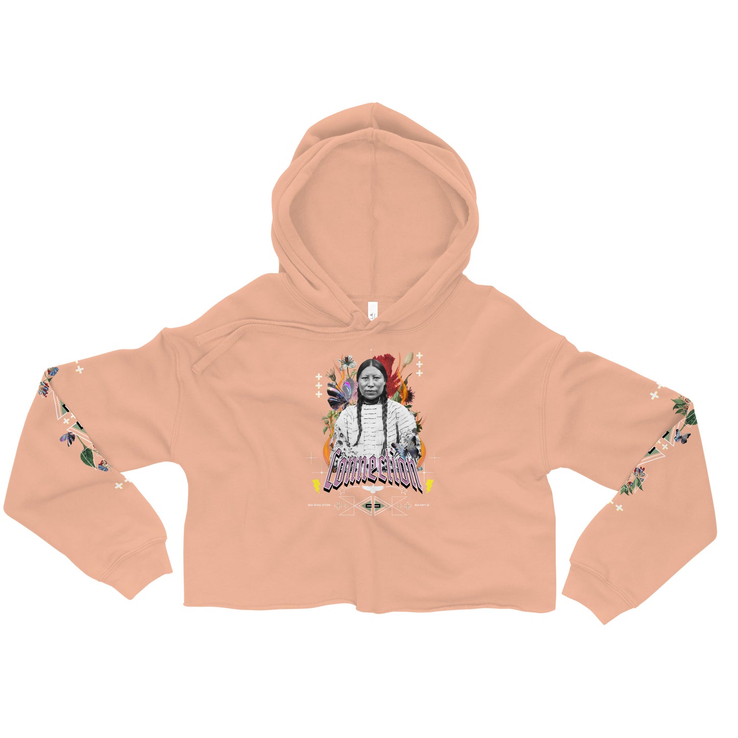 CONNECTION Women's Crop Hoodie
