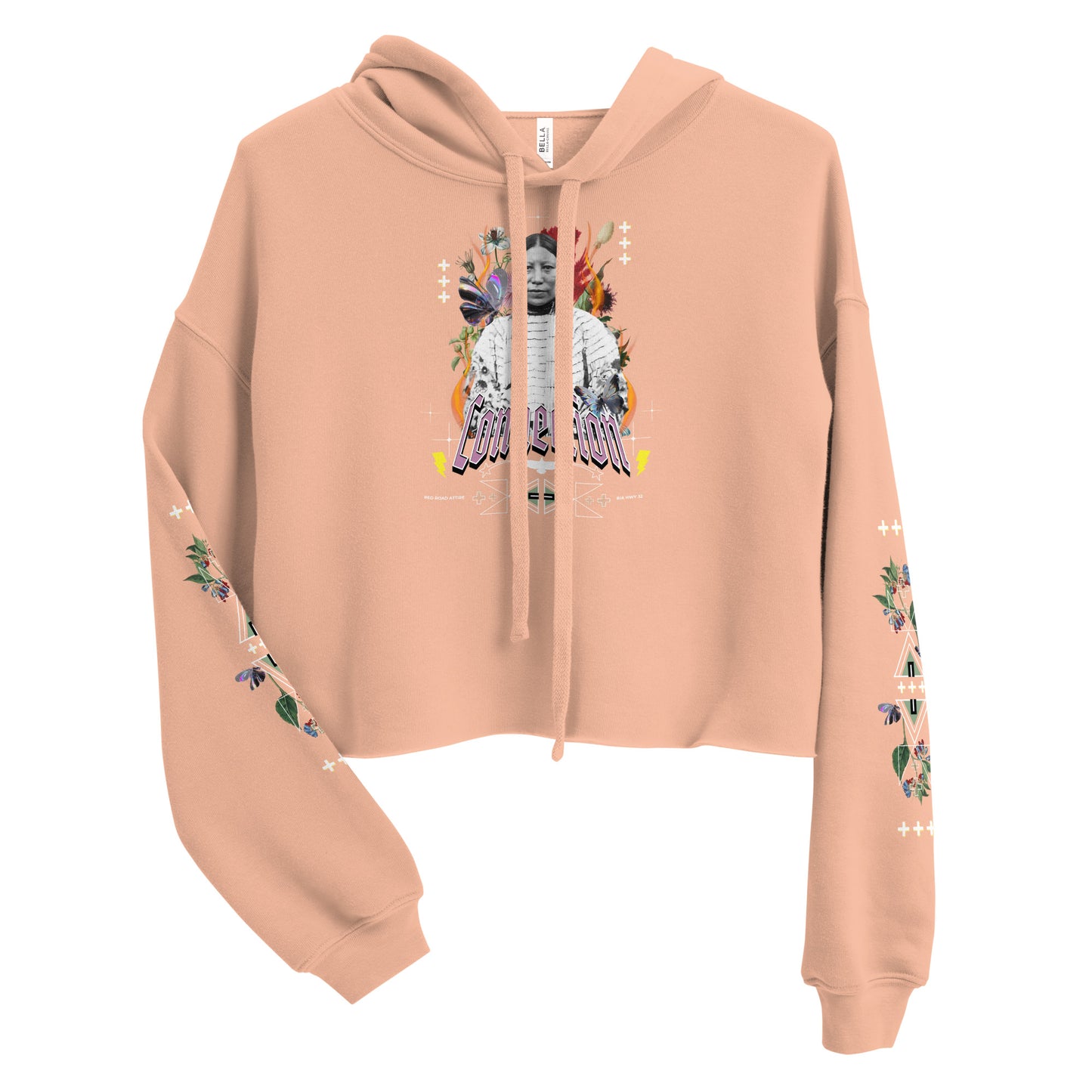 CONNECTION Women's Crop Hoodie