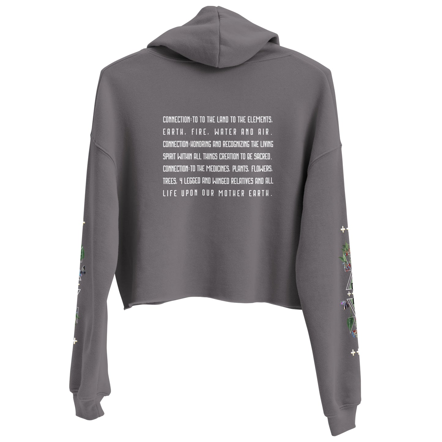 CONNECTION Women's Crop Hoodie