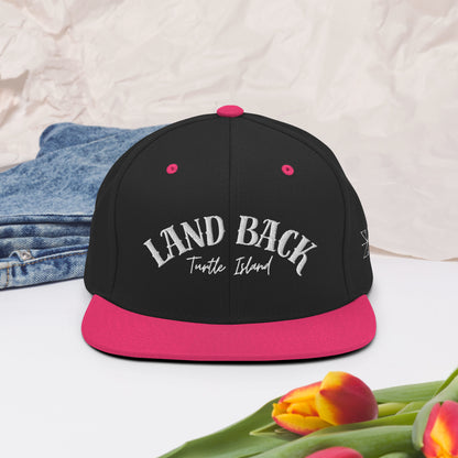 Land Back Snapback Hat