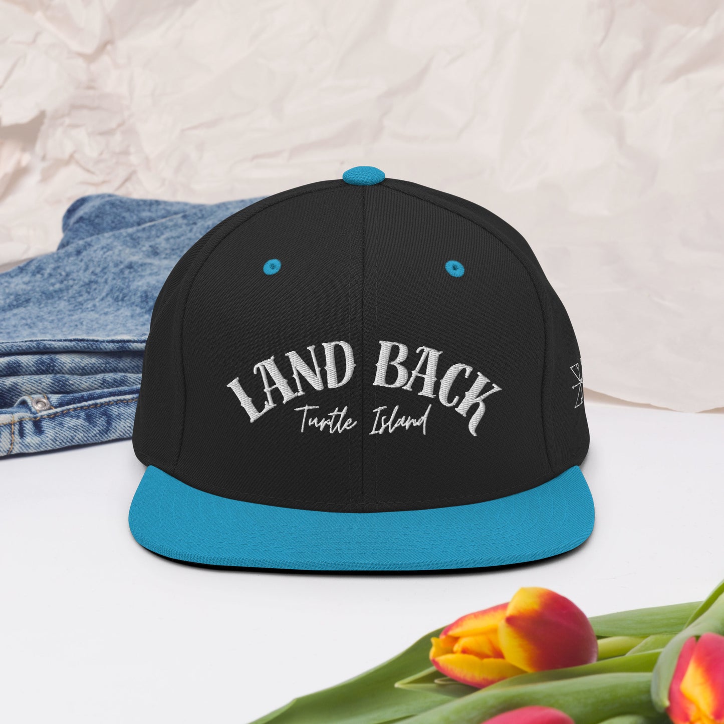 Land Back Snapback Hat