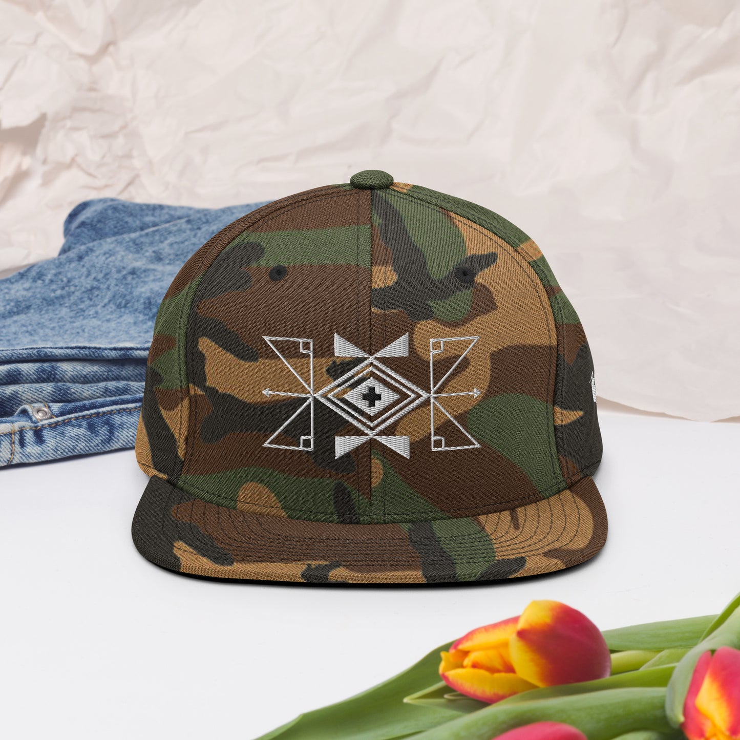 Ndn Geometry Snapback Hat