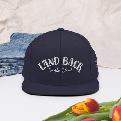 Land Back Snapback Hat