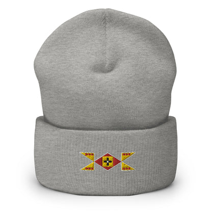 Geo One Cuffed Beanie