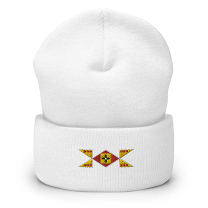 Geo One Cuffed Beanie