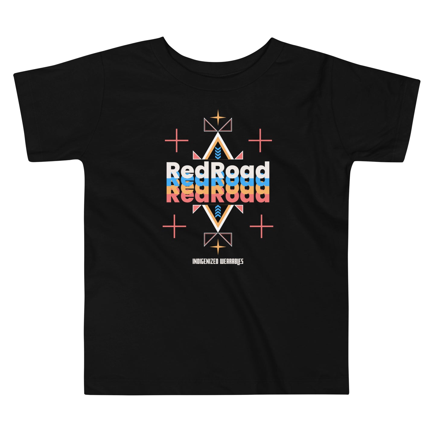 Red Road on Repeat Tiny tot Short Sleeve Tee