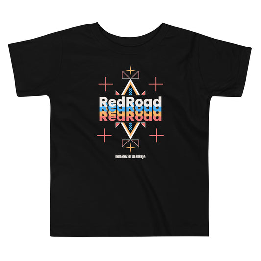 Red Road on Repeat Tiny tot Short Sleeve Tee
