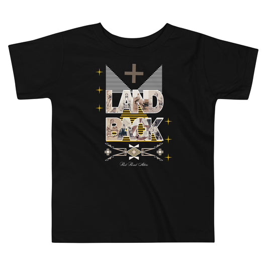 LAND BACK STATEMENT Tiny Tot Short Sleeve Tee