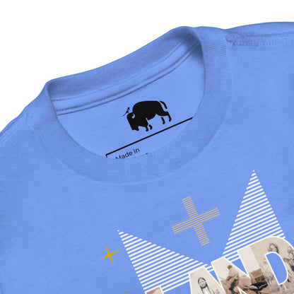 LAND BACK STATEMENT Tiny Tot Short Sleeve Tee