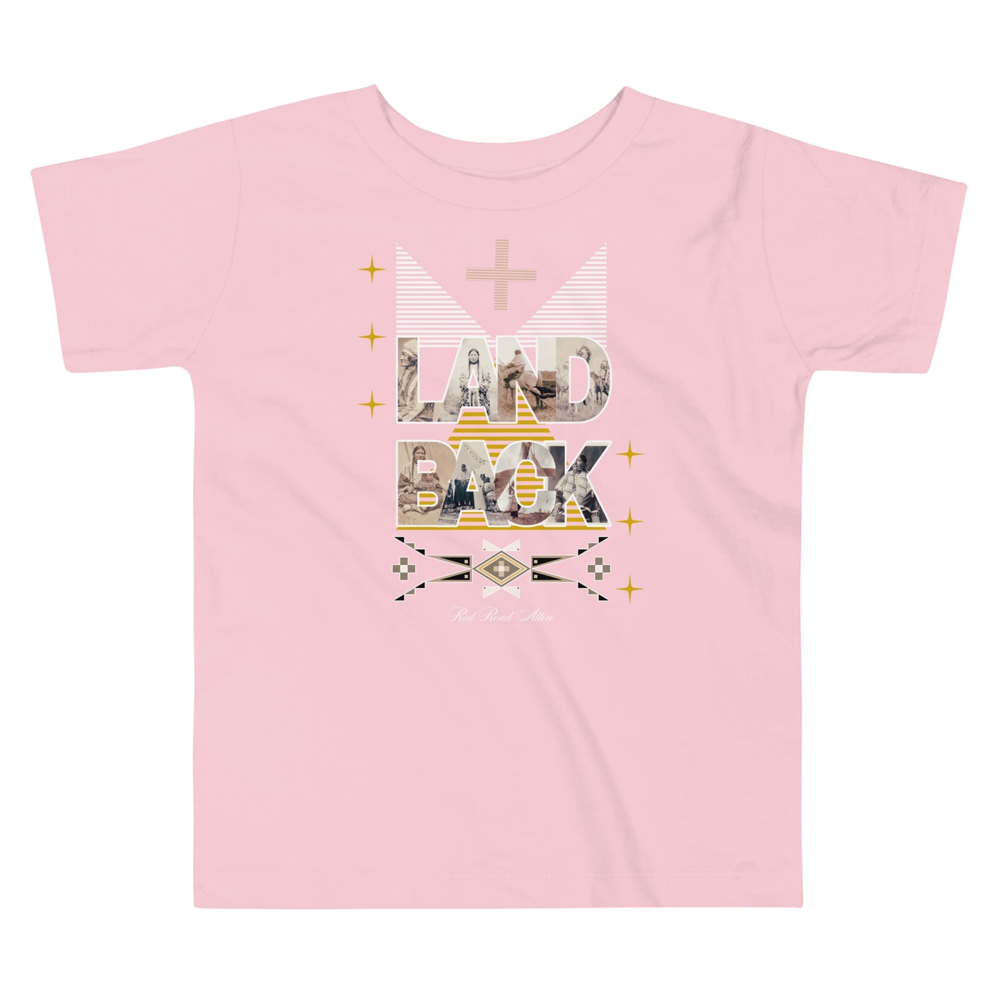 LAND BACK STATEMENT Tiny Tot Short Sleeve Tee