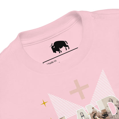 LAND BACK STATEMENT Tiny Tot Short Sleeve Tee