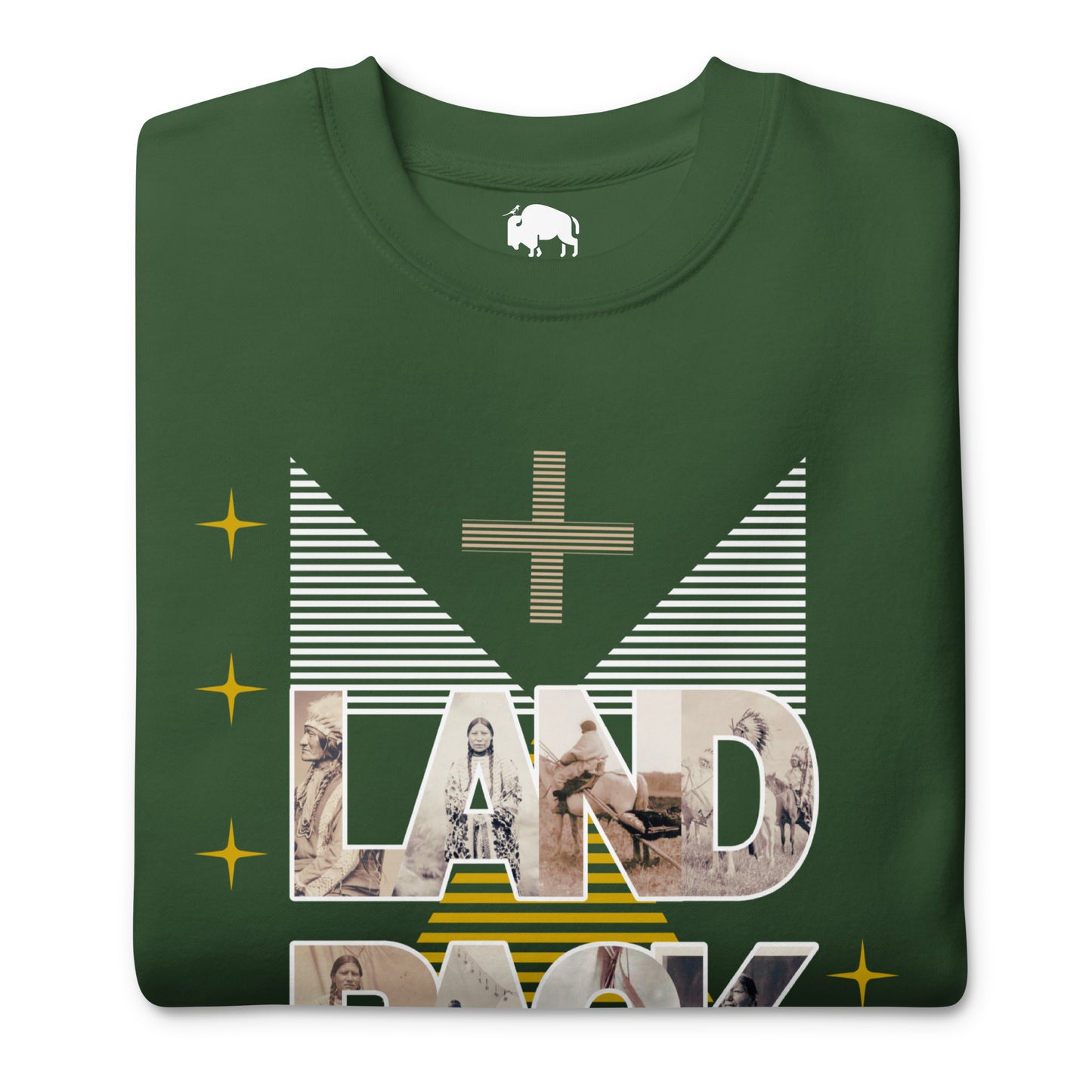 Land Back Statement Premium Sweatshirt