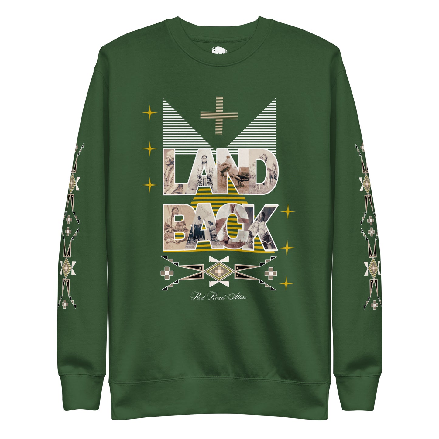 LAND BACK STATEMENT Premium Sweatshirt