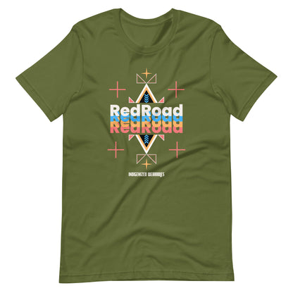 Red Road On Repeat t-shirt