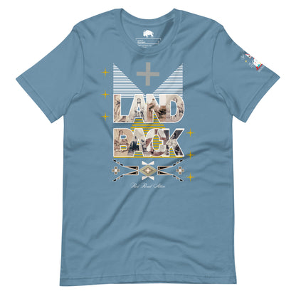 LAND BACK STATEMENT t-shirt