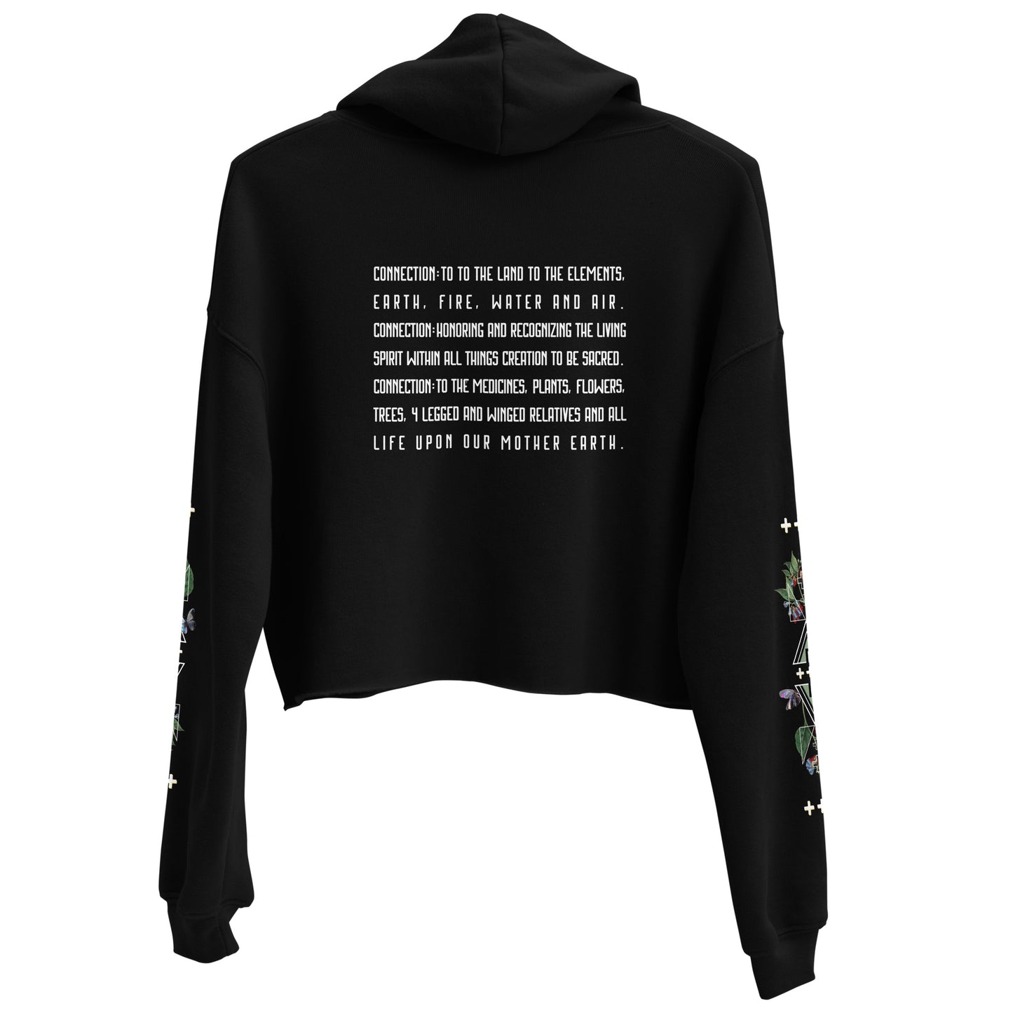 CONNECTION Women's Crop Hoodie