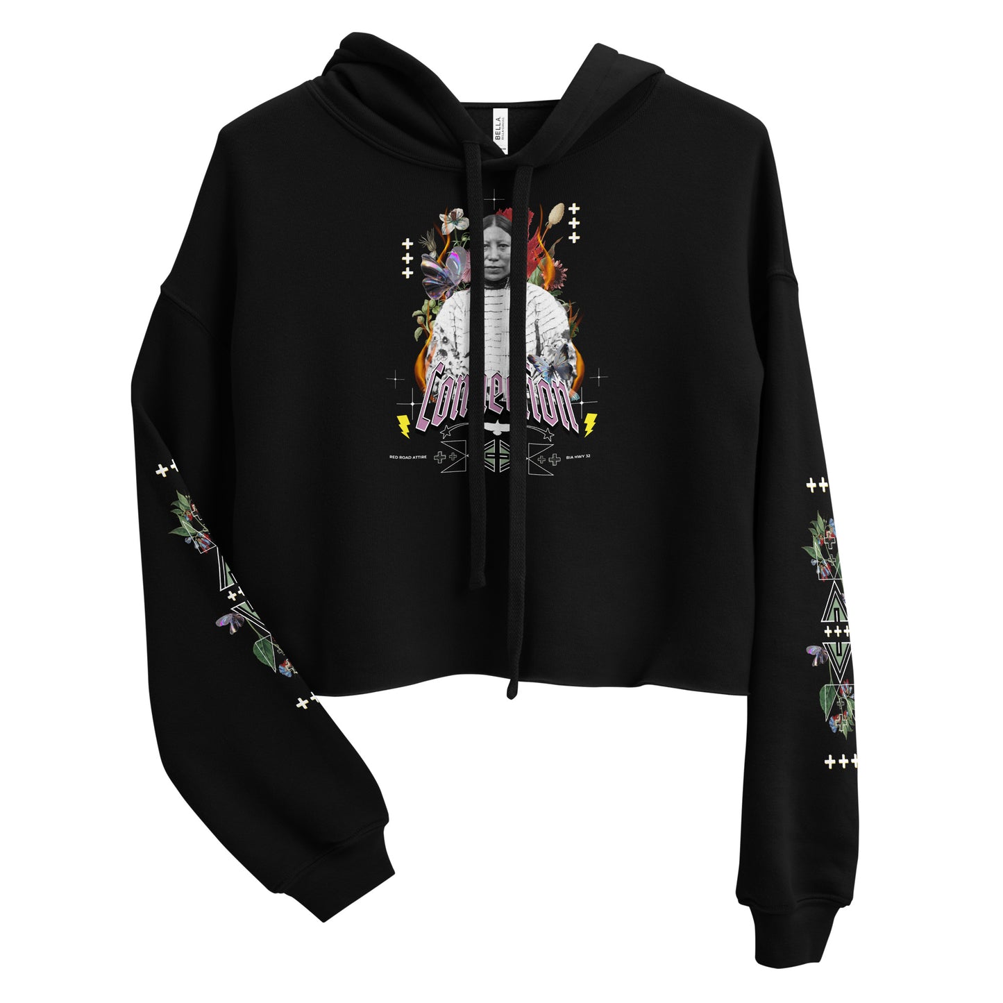 CONNECTION Women's Crop Hoodie