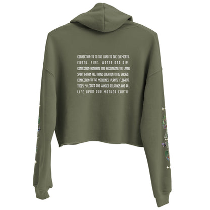 CONNECTION Women's Crop Hoodie