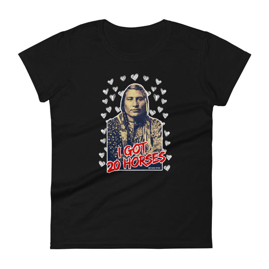 20 horse's Women's short sleeve t-shirt
